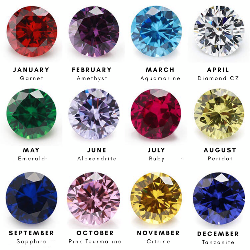 SOLITAIRE: MAIA BREASTMILK AND BIRTHSTONE DUO HEARTS RING