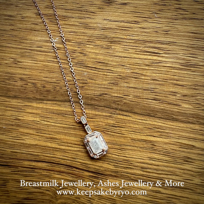 SOLITAIRE: MOSAIQ DECO PENDANT