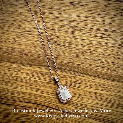 SOLITAIRE: MOSAIQ DECO PENDANT