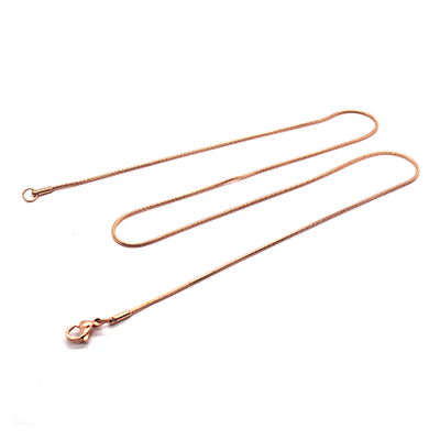 18K Silver Plated Surgical Steel Necklace