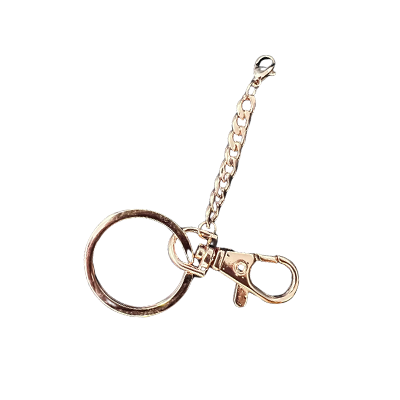 Rose Gold Stainlesss Steel Keychain