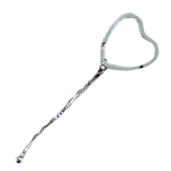 Heart Charm Keychain