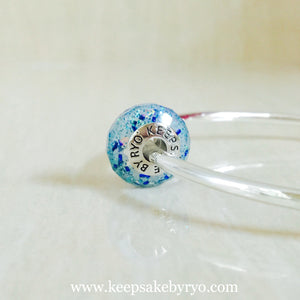 BREASTMILK EUROPEAN CHARM WITH BABY BLUE MIX