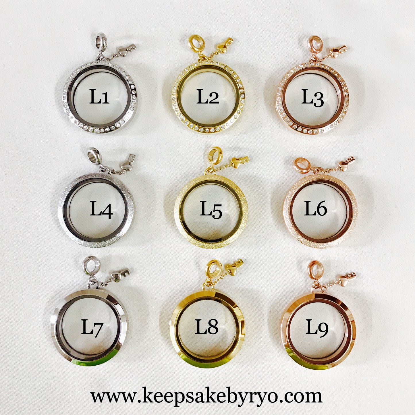 FAMILY OF CHRIST GLASS LOCKET