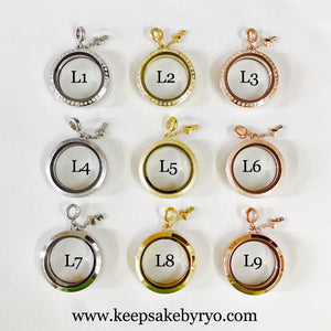 FAMILY OF CHRIST GLASS LOCKET