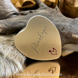METAL BOX ENGRAVING: NAME ONLY