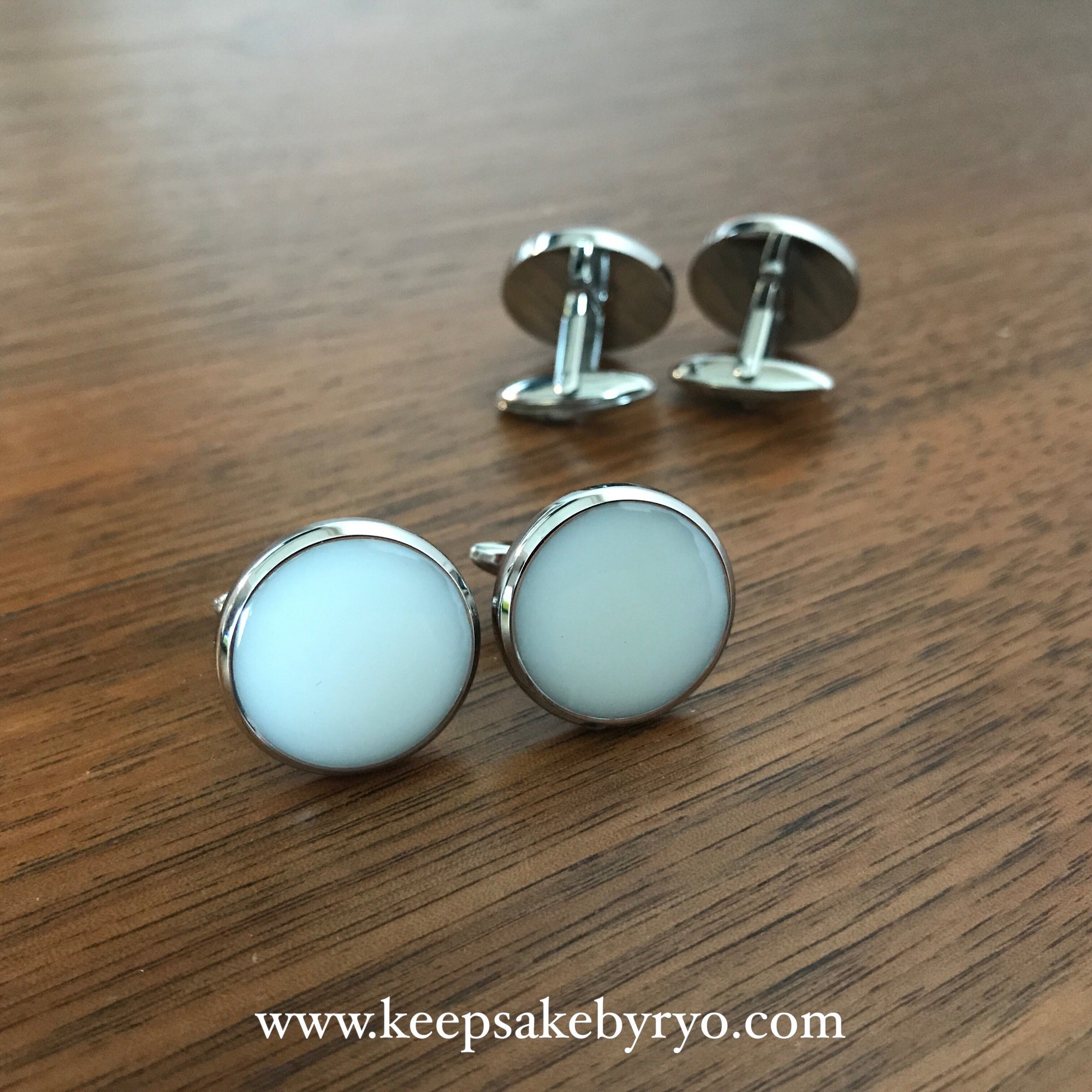 PURE MILK CUFFLINKS