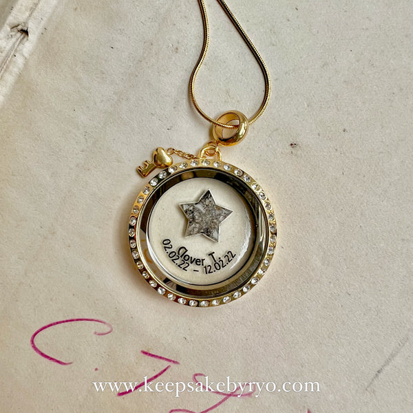 Keepsake lockets for ashes deals