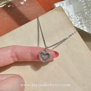 ASHES PETITE HEART PENDANT NECKLACE