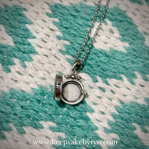 BRIANA DAINTY LOCKET NECKLACE