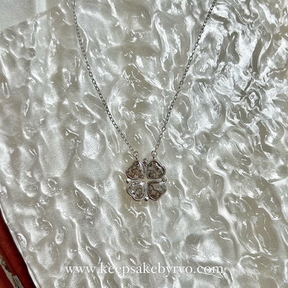 ASHES CLOVER CONVERTIBLE NECKLACE