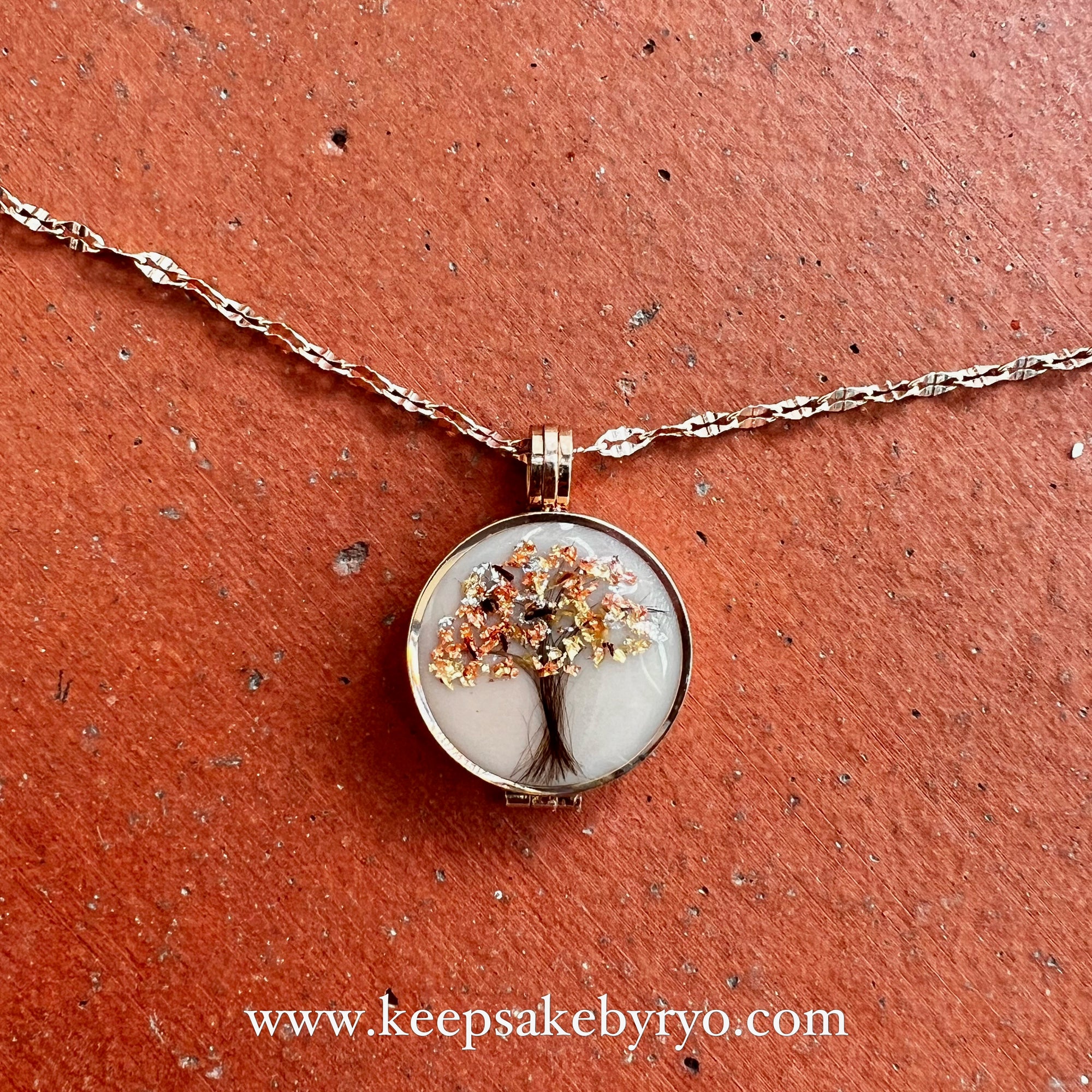 INCLUSION PHOTO LOCKET: TRIPLE INCLUSION TREE OF LIFE
