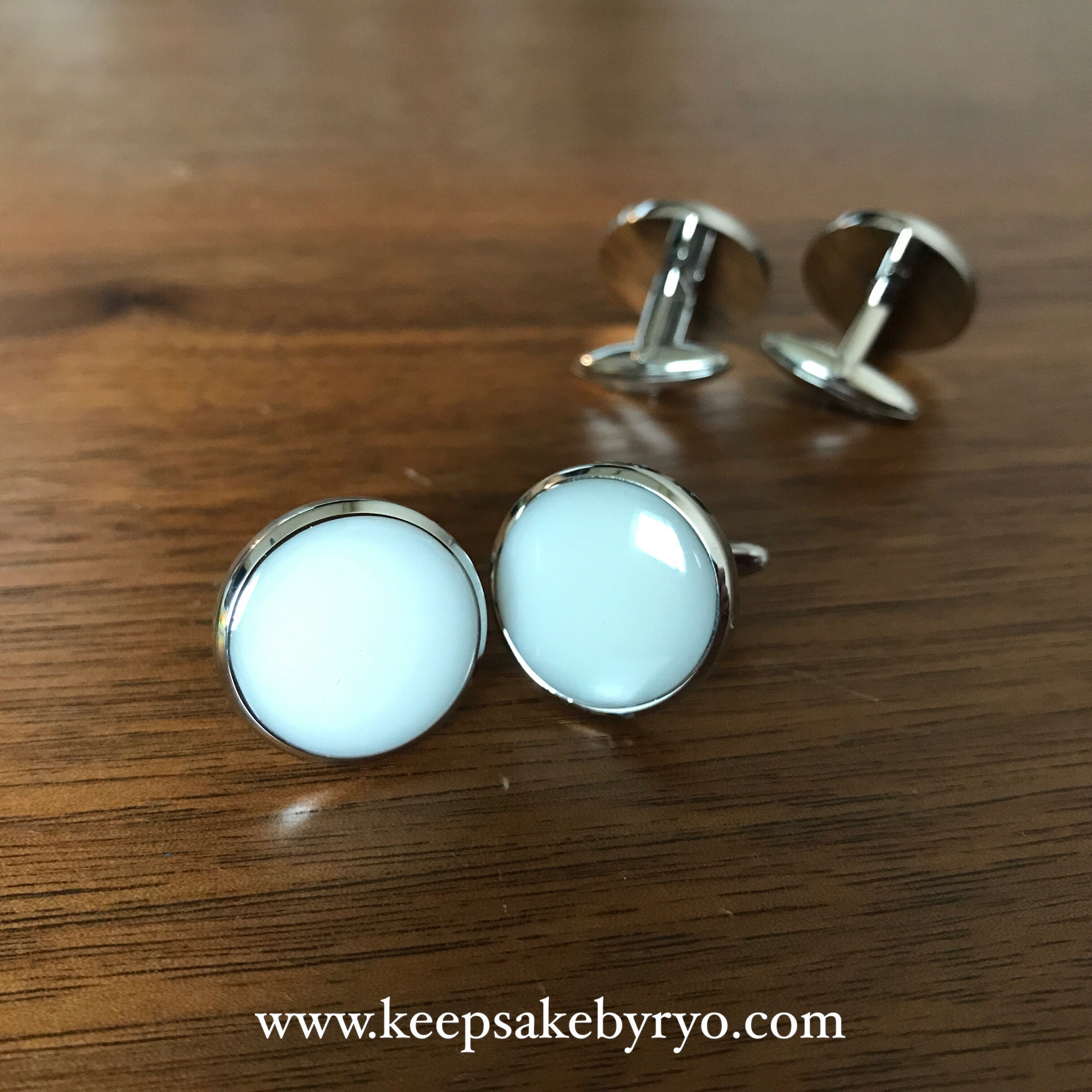 PURE MILK CUFFLINKS