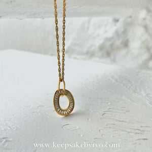 KEEPLETS COLLECTION: HANDCRAFTED O NECKLACE