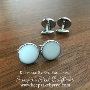 PURE MILK CUFFLINKS