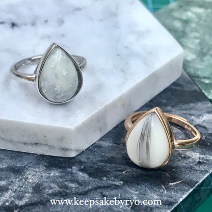 Chunky Teardrop Ring