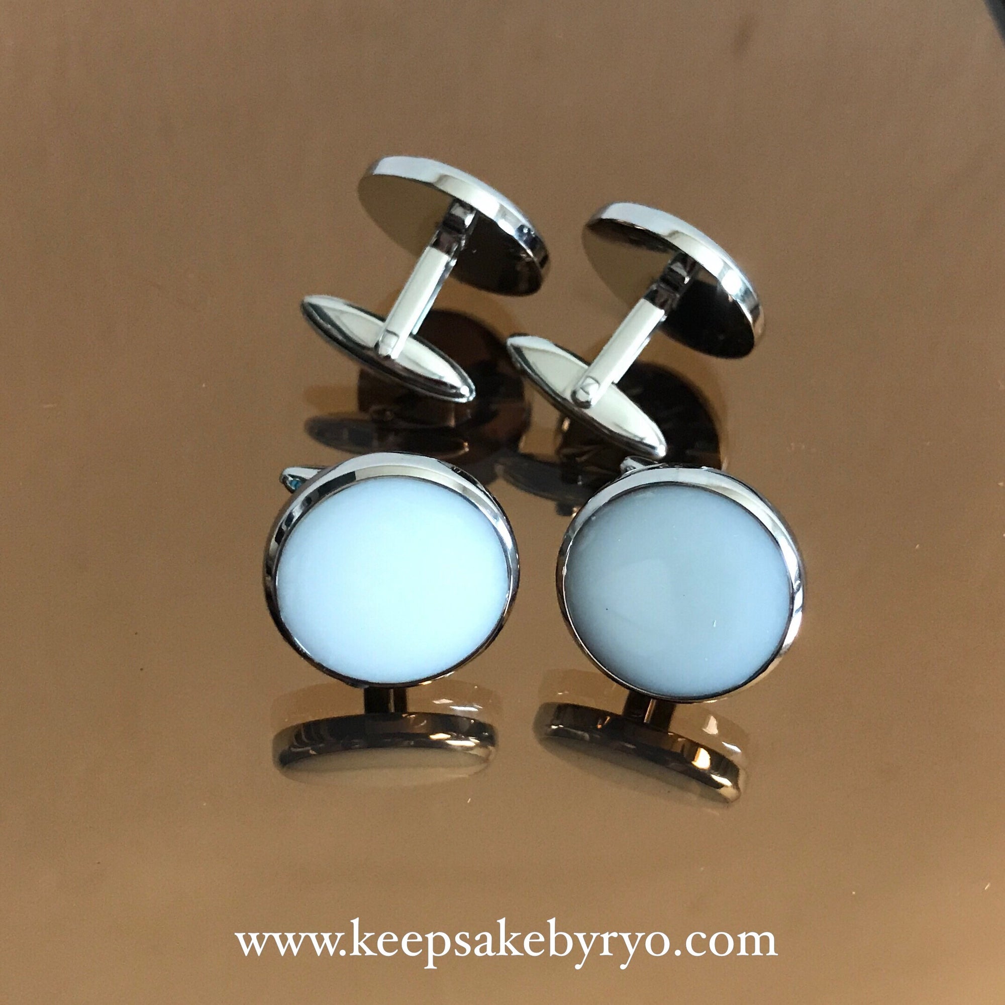 PURE MILK CUFFLINKS